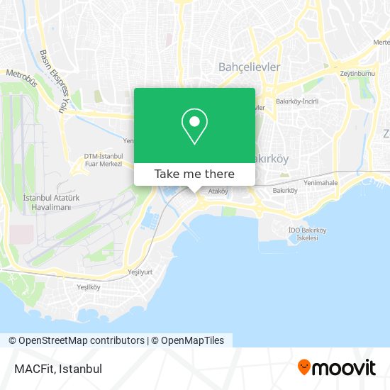 MACFit map