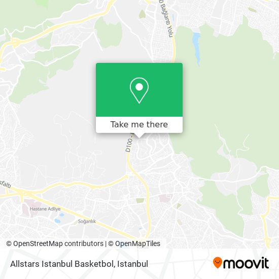 Allstars Istanbul Basketbol map
