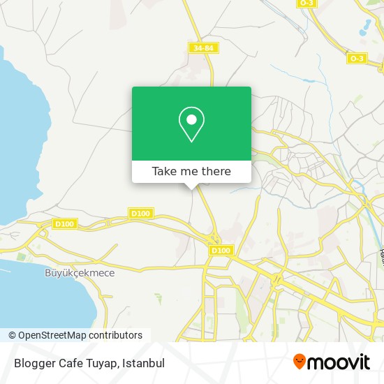 Blogger Cafe Tuyap map