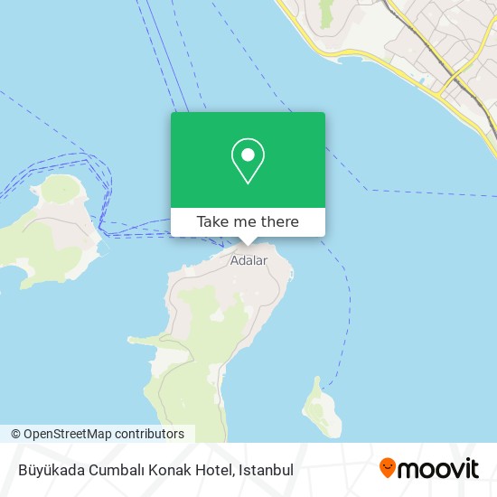 Büyükada Cumbalı Konak Hotel map