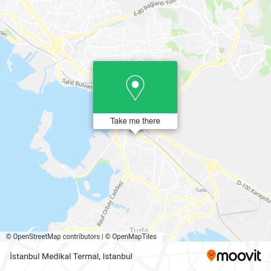 İstanbul Medikal Termal map