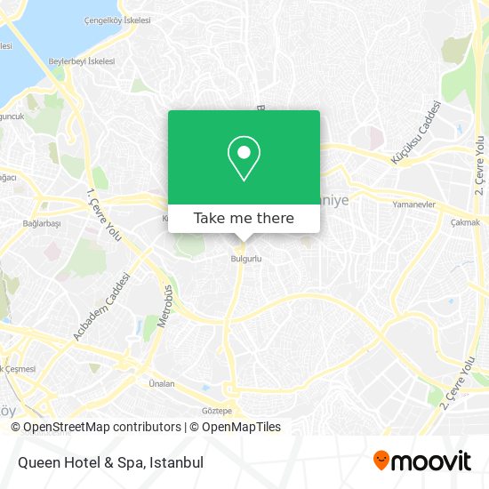 Queen Hotel & Spa map