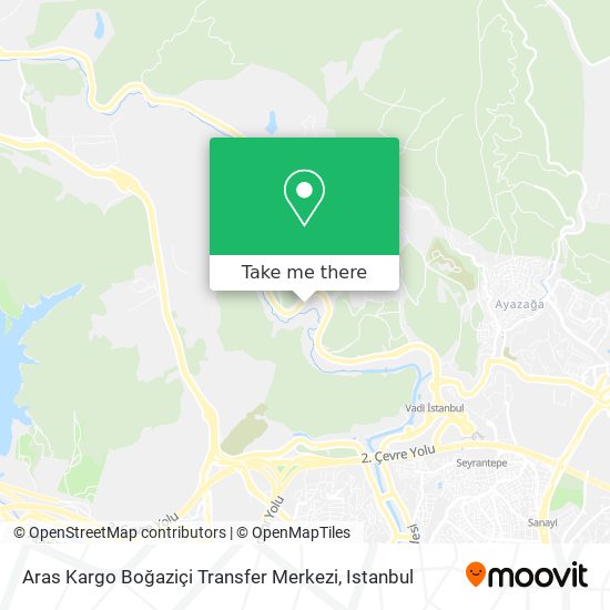 Aras Kargo Boğaziçi Transfer Merkezi map