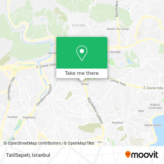 TatilSepeti map