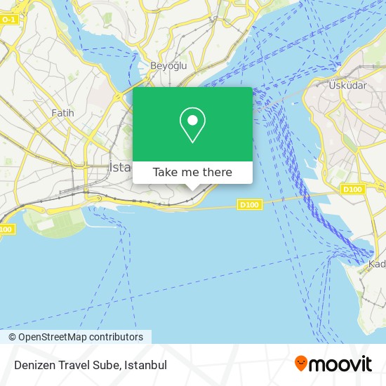 Denizen Travel Sube map