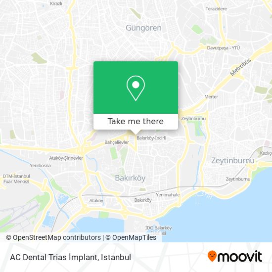 AC  Dental Trias İmplant map