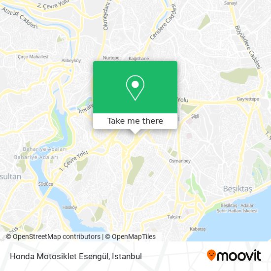 Honda Motosiklet Esengül map