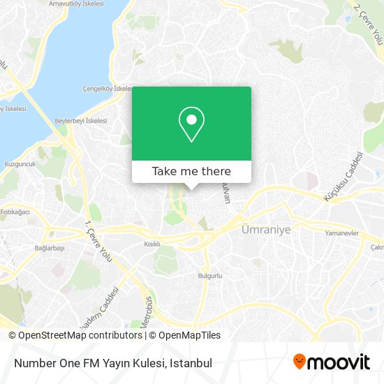 Number One FM Yayın Kulesi map