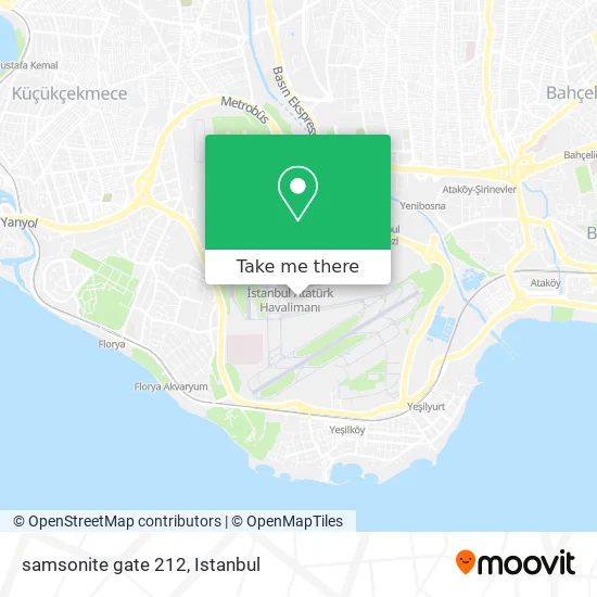 samsonite gate 212 map