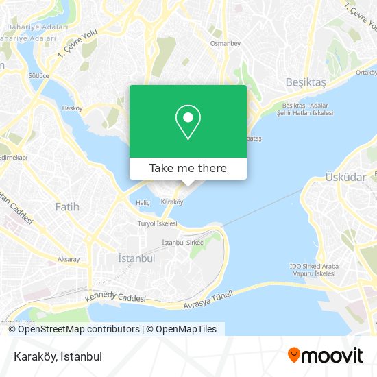 Karaköy map