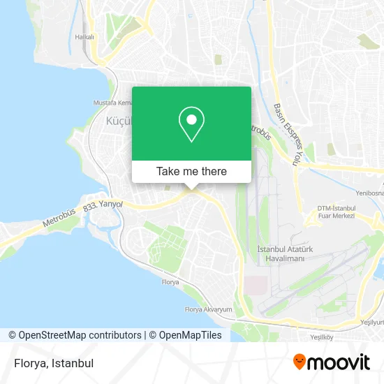Florya map