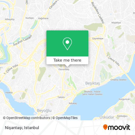 Nişantaşı map
