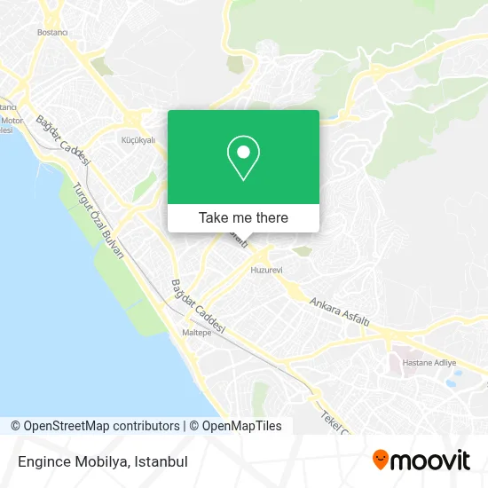 Engince Mobilya map
