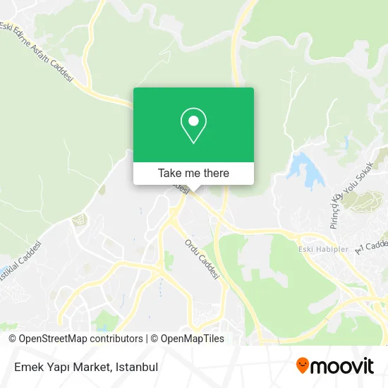 Emek Yapı Market map