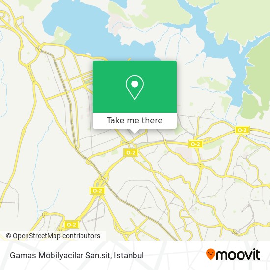 Gamas Mobilyacilar San.sit map