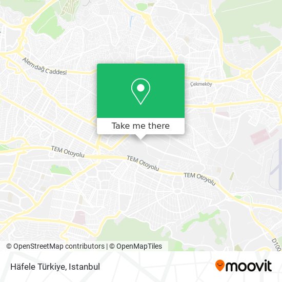Häfele Türkiye map