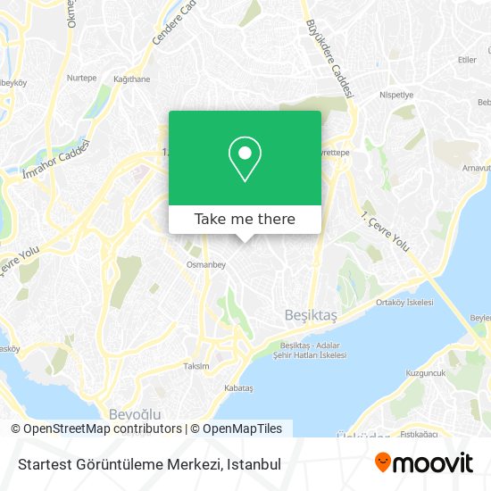 Startest Görüntüleme Merkezi map