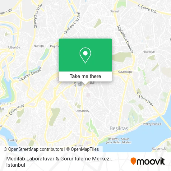 Medilab Laboratuvar & Görüntüleme Merkezi map