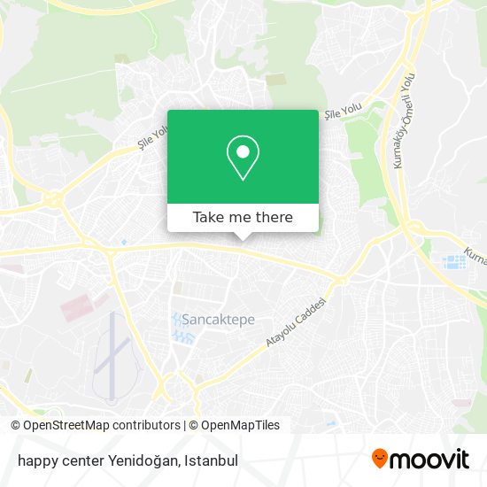 happy center Yenidoğan map