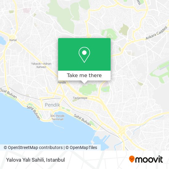 Yalova Yalı Sahili map