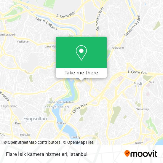 Flare İsik kamera hizmetleri map