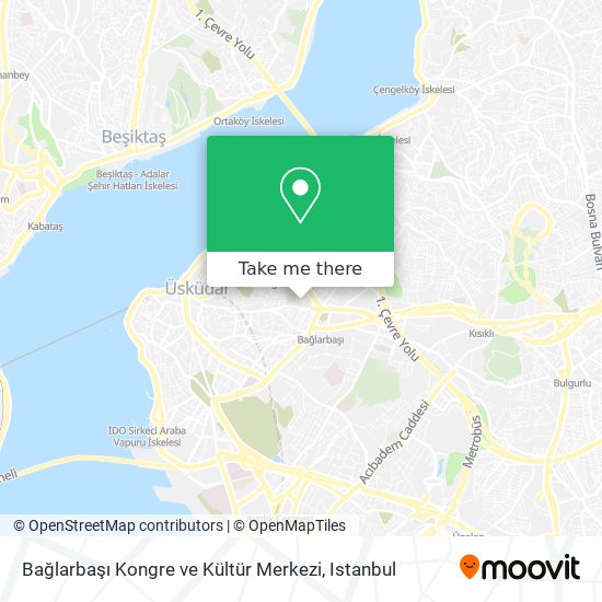 Bağlarbaşı Kongre ve Kültür Merkezi map