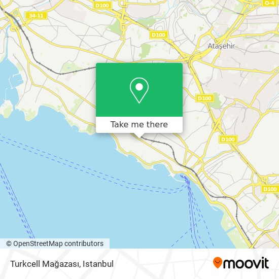 Turkcell Mağazası map