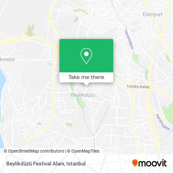 Beylikdüzü Festival Alanı map