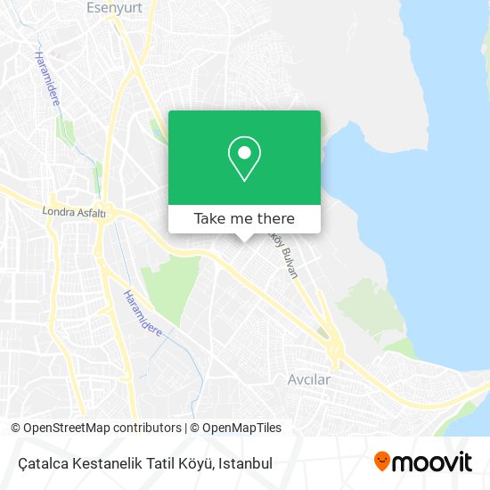 Çatalca Kestanelik Tatil Köyü map