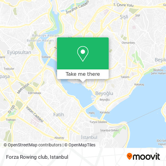 Forza Rowing club map