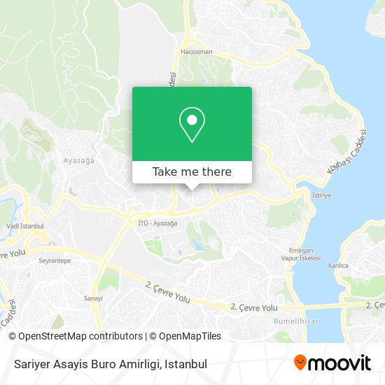 Sariyer Asayis Buro Amirligi map