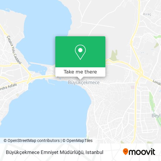 Büyükçekmece Emniyet Müdürlüğü map