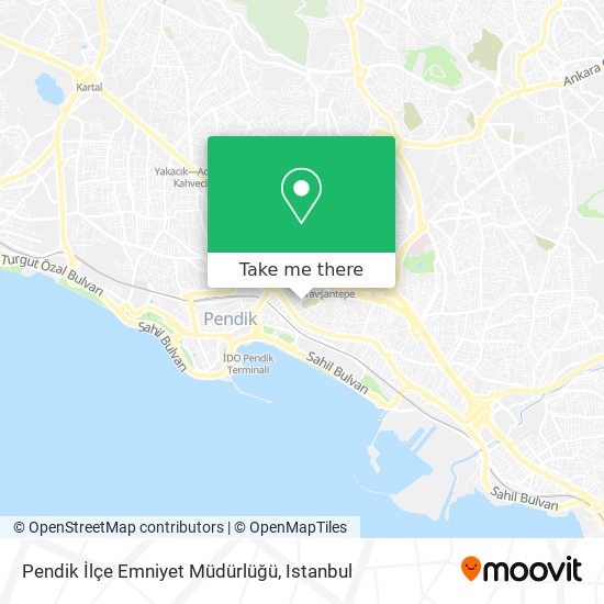 Pendik İlçe Emniyet Müdürlüğü map