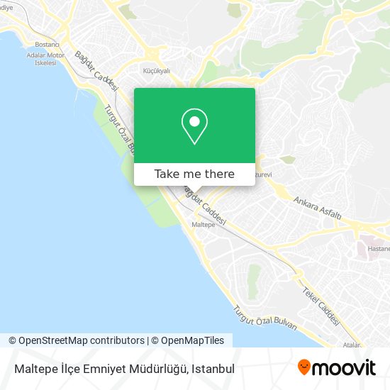 Maltepe İlçe Emniyet Müdürlüğü map