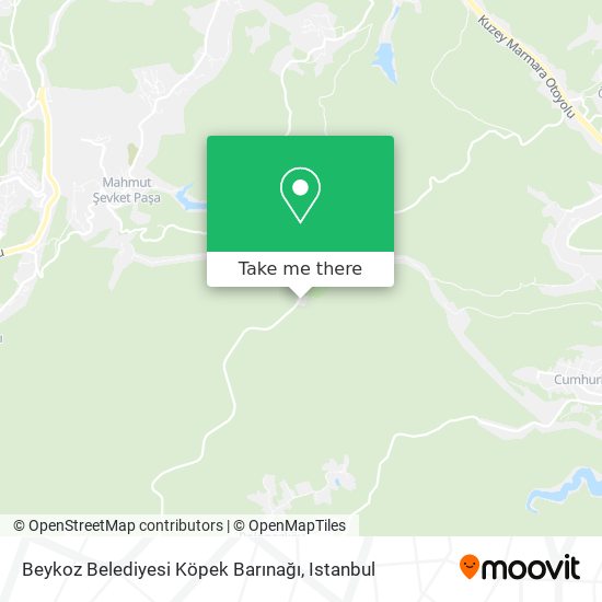 Beykoz Belediyesi Köpek Barınağı map