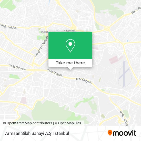 Armsan Silah Sanayi A.Ş map