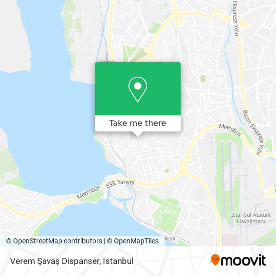 Verem Şavaş Dispanser map