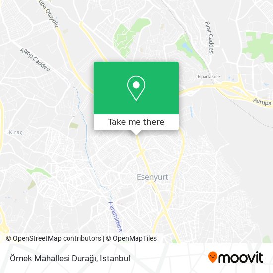 Örnek Mahallesi Durağı map