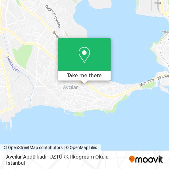 Avcılar Abdülkadir UZTÜRK Ilkogretim Okulu map