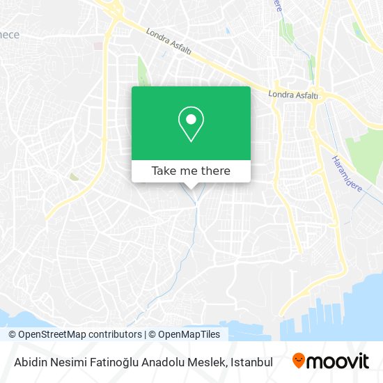 Abidin Nesimi Fatinoğlu Anadolu Meslek map