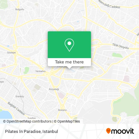 Pilates In Paradise map