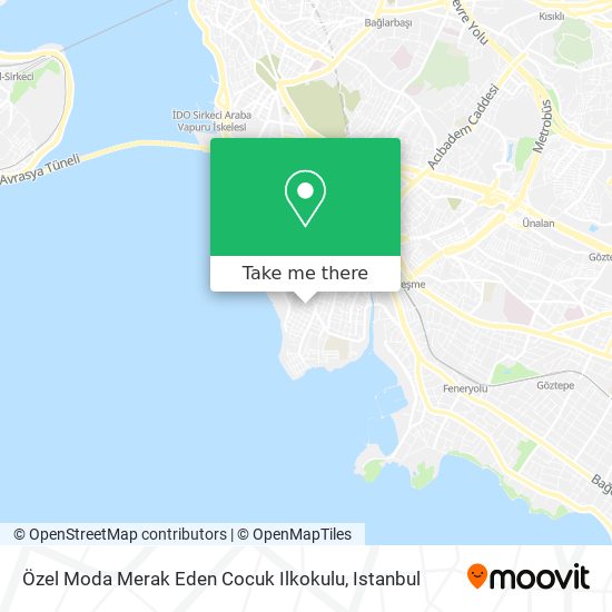 Özel Moda Merak Eden Cocuk Ilkokulu map