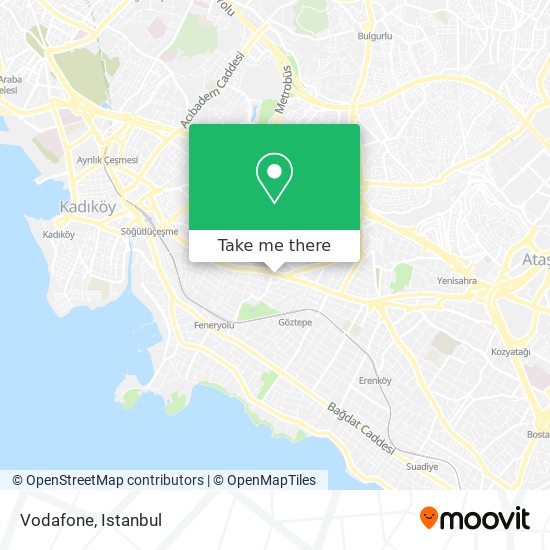 Vodafone map