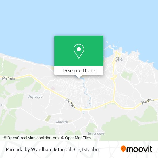 Ramada by Wyndham Istanbul Sile map