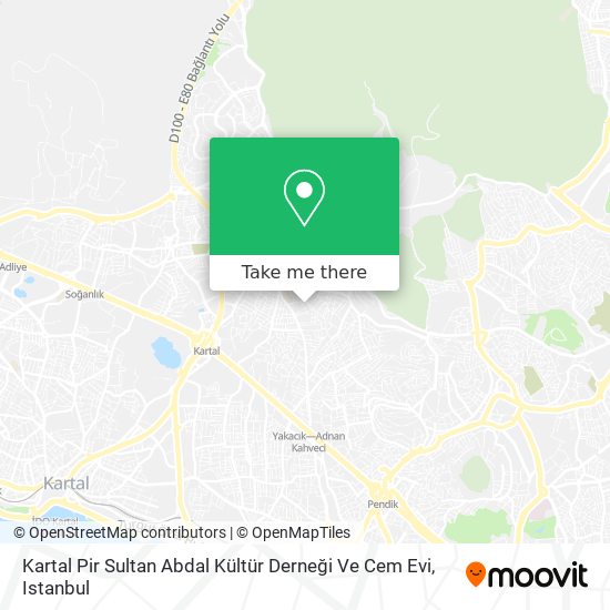 Kartal Pir Sultan Abdal Kültür Derneği Ve Cem Evi map