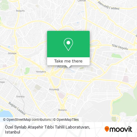 Özel Synlab Ataşehir Tıbbi Tahlil Laboratuvarı map