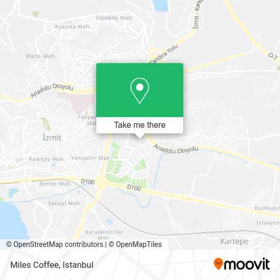 Miles Coffee map