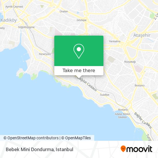 Bebek Mini Dondurma map