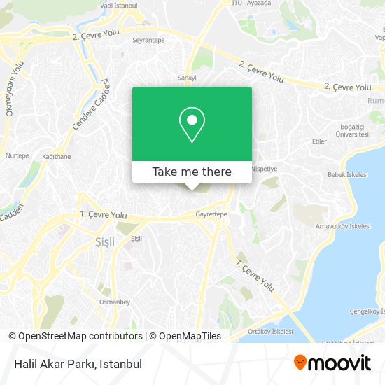 Halil Akar Parkı map