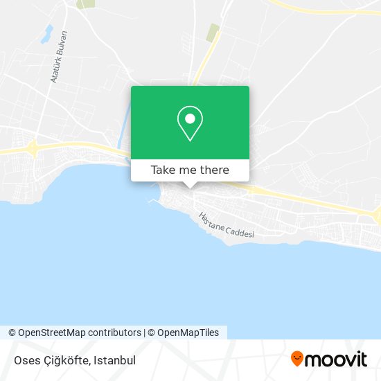 Oses Çiğköfte map
